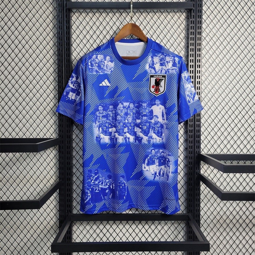 MAILLOT JAPON EDITION SPECIALE SAMURAI BLUE (1)
