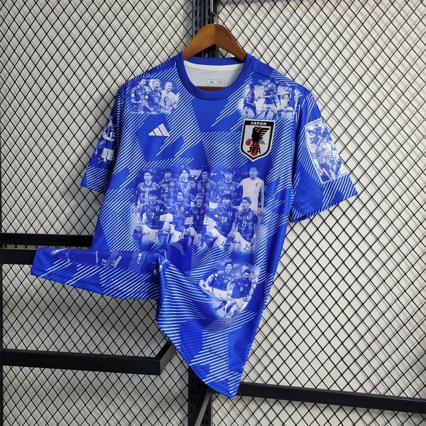 MAILLOT JAPON EDITION SPECIALE SAMURAI BLUE (2)