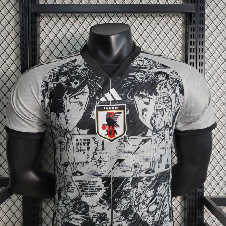 MAILLOT JAPON OLIVE ET TOM COLLECTOR MATCH (2)