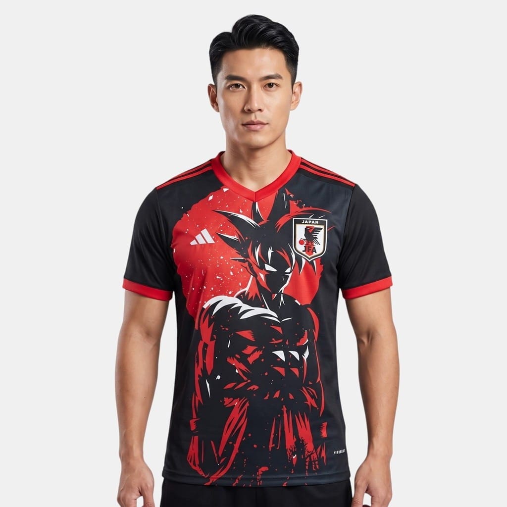 Maillot Japon Dragon Ball San Goku Edition Red (1)