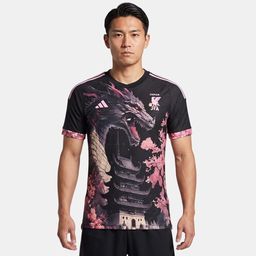 Maillot Japon Cherry Blossom Dragon Match (1)