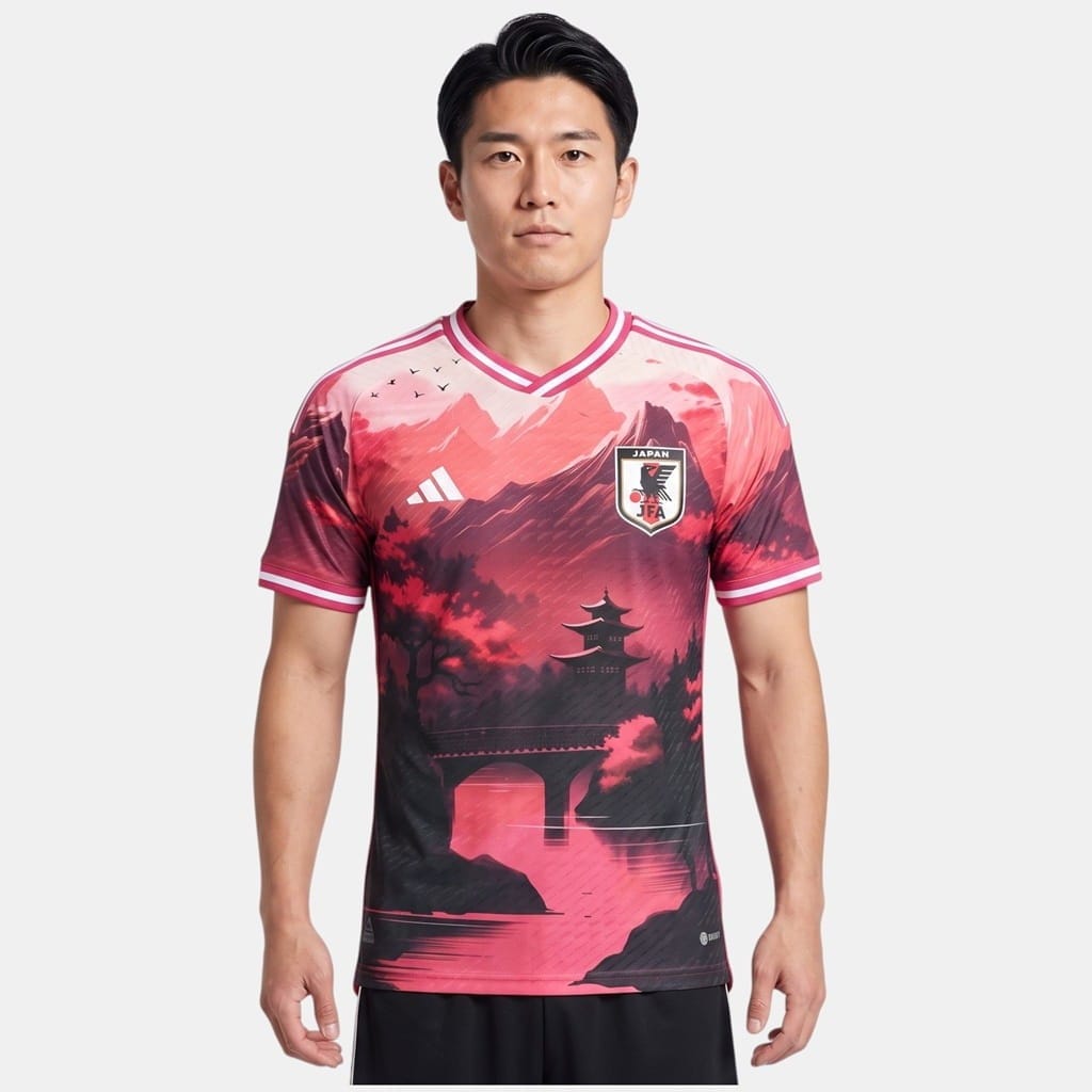 Maillot Japon Rose Sunset Match (1)