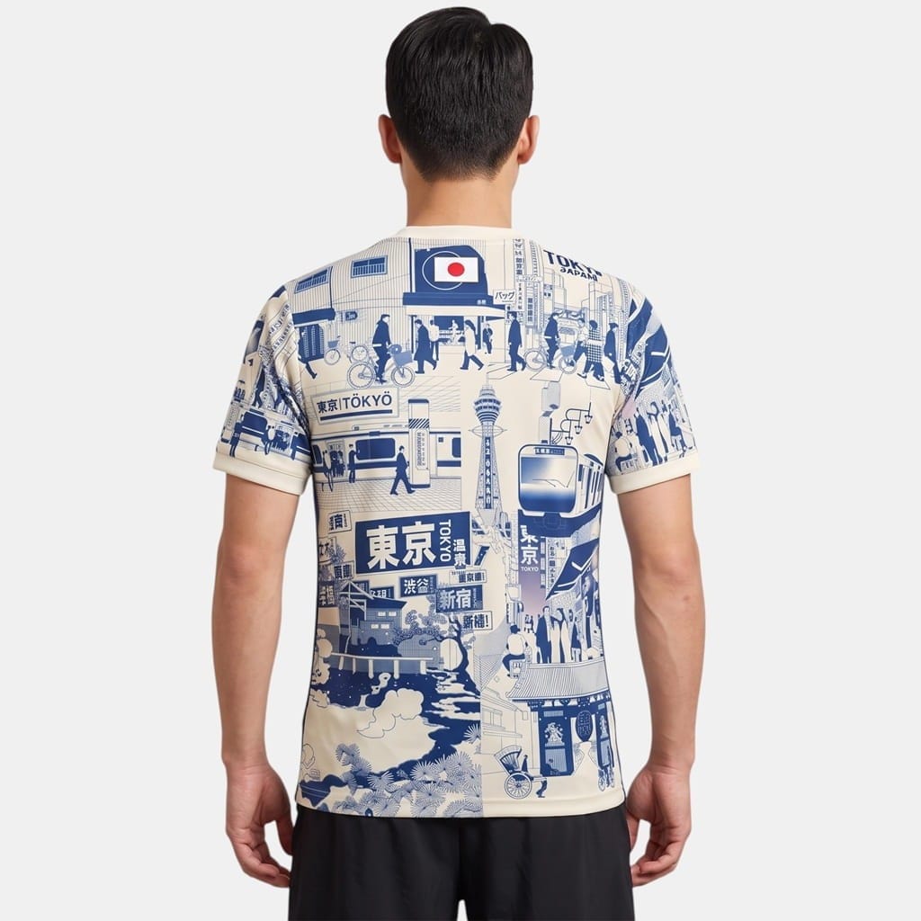 Maillot Japon Tokyo Edition Bleu (2)