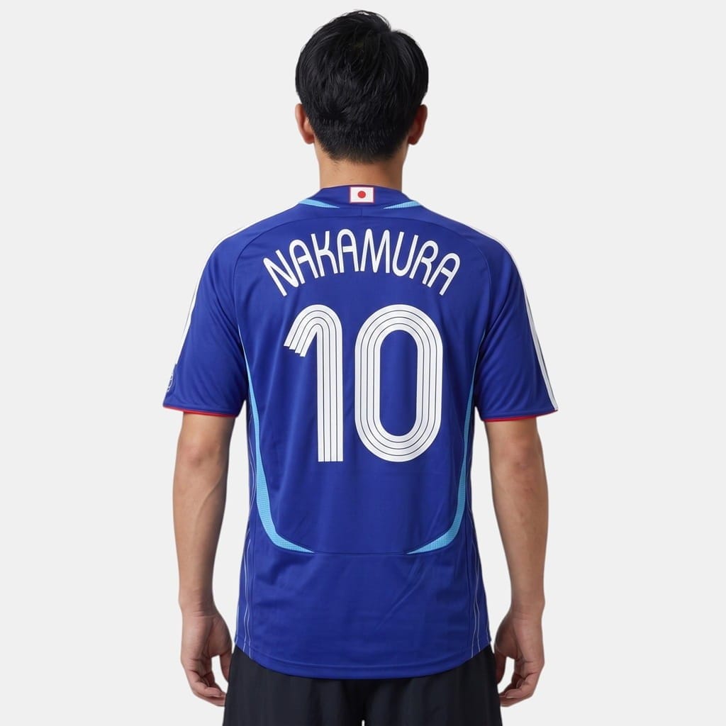 Maillot Japon Domicile 2006-2008 Nakamura (2)
