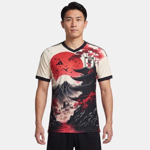 Maillot Japon Sunset Red Match