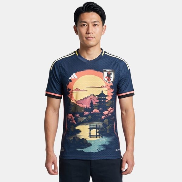 Maillot Japon Sunset Yellow Match