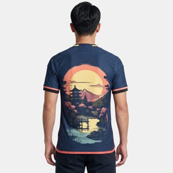 Maillot Japon Sunset Yellow Match