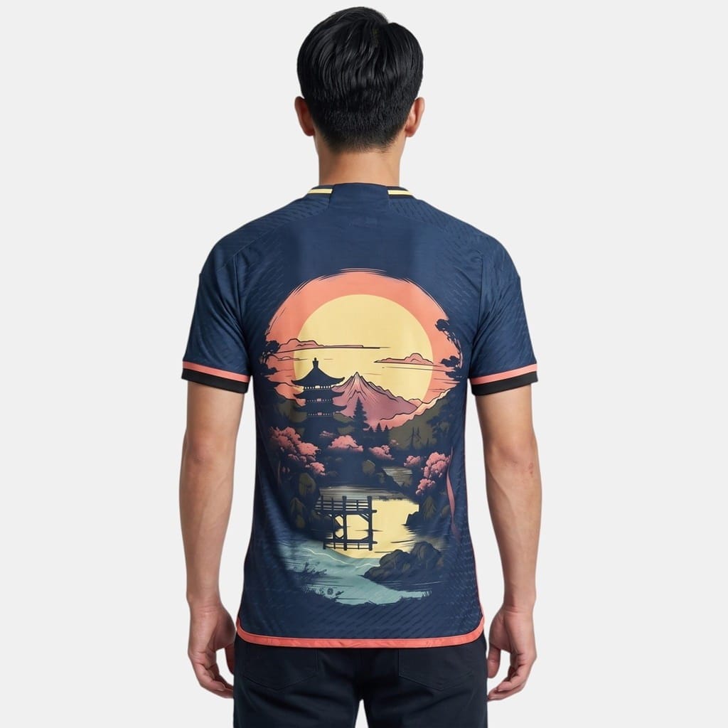 Maillot Japon Sunset Yellow Match (2)