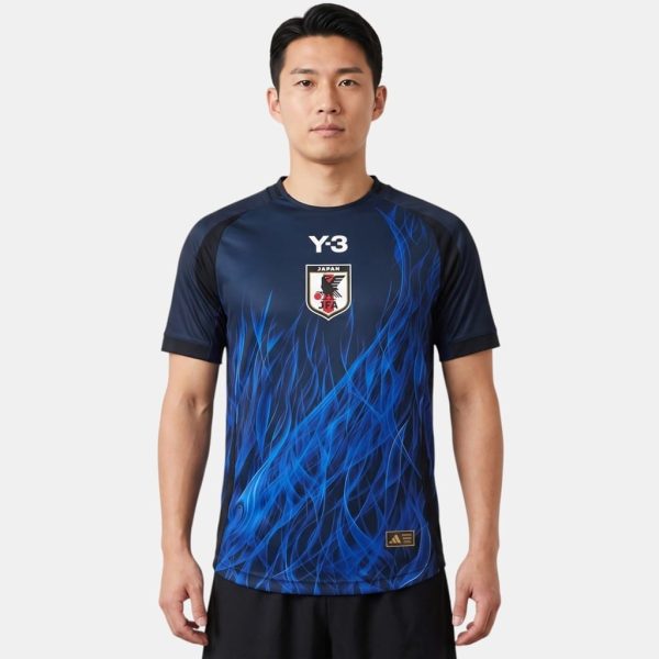 Maillot Japon Y3 Blue Special Edition Match