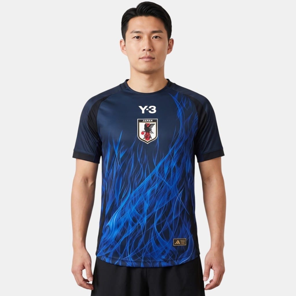 Maillot Japon Y3 Blue Special Edition Match (1)
