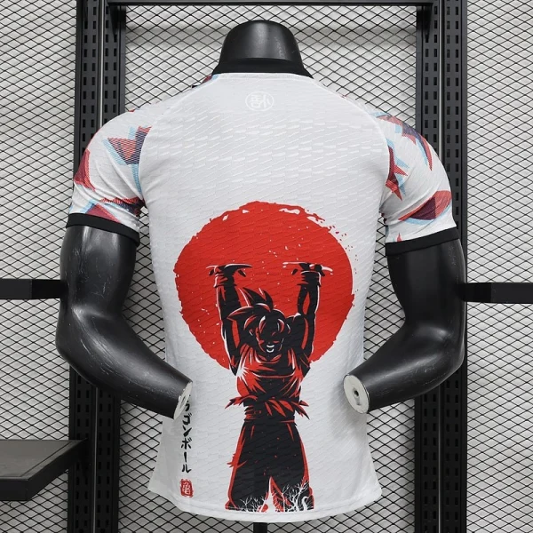 Maillot Japon Super Saiyan Blanc Match