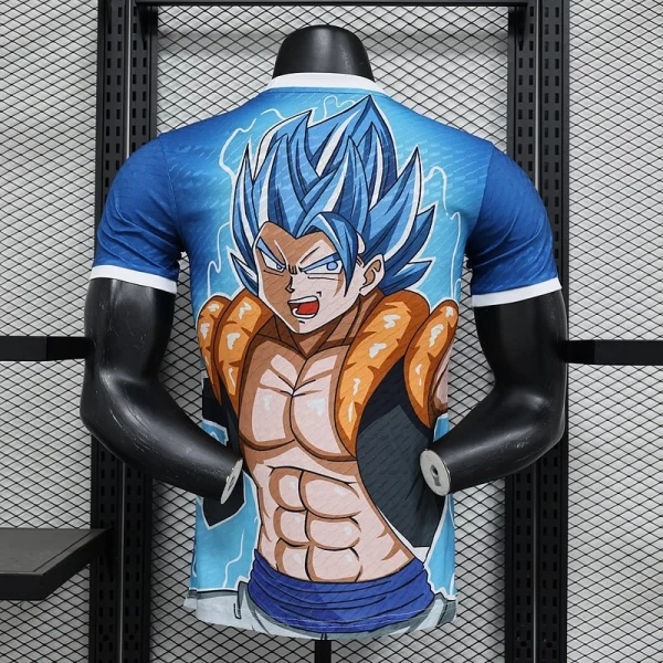 Maillot Japon Super Saiyan Bleu Match