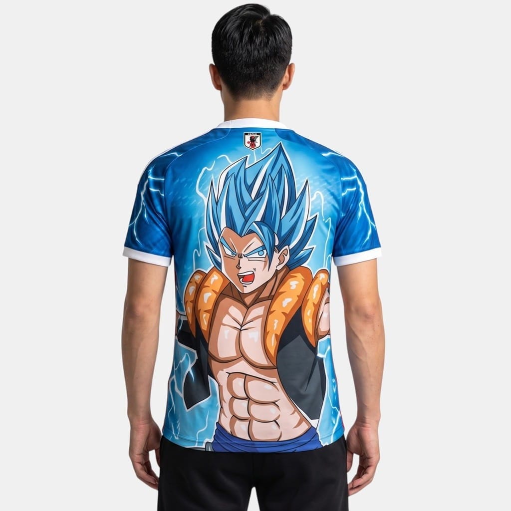 Maillot Japon Super Saiyan Bleu Match (2)