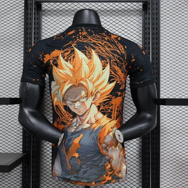Maillot Japon Super Saiyan Noir Match