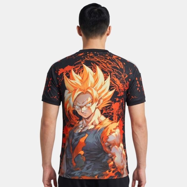Maillot Japon Super Saiyan Noir Match