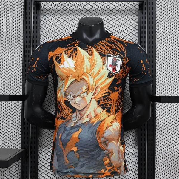 Maillot Japon Super Saiyan Noir Match