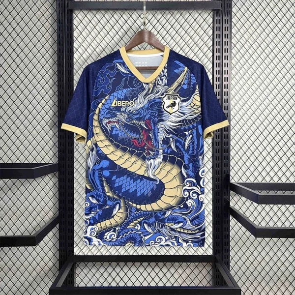 Maillot Japon Libero Dragon Blue