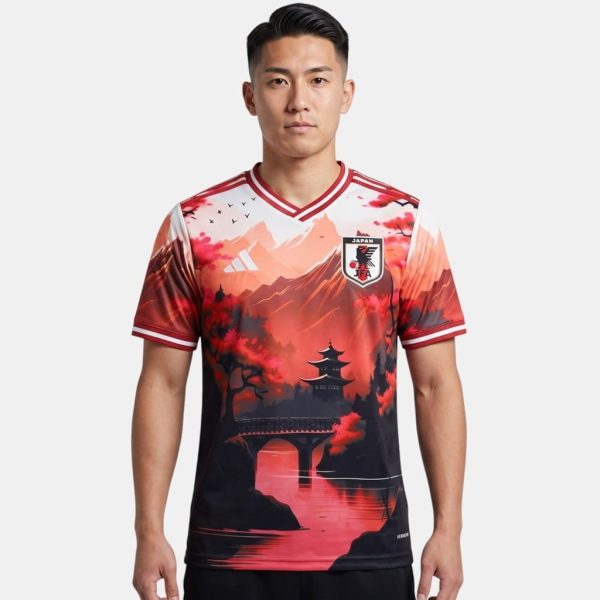 Maillot Japon Red Mountain