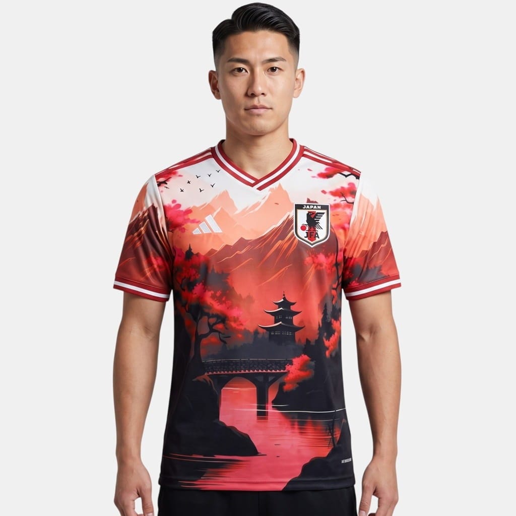 Maillot Japon Red Mountain (1)