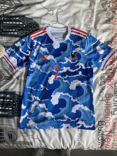 Cliquez pour afficher en plein écran Maillot Japon Edition Fuji Hokusai Noir photo review