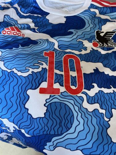 Cliquez pour afficher en plein écran Maillot Japon Edition Fuji Hokusai Noir photo review