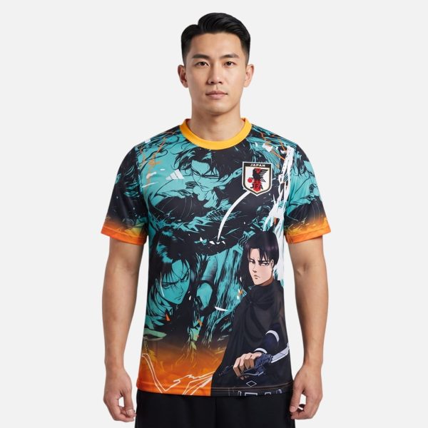 Maillot Japon Attaque des Titans Levi Ackerman