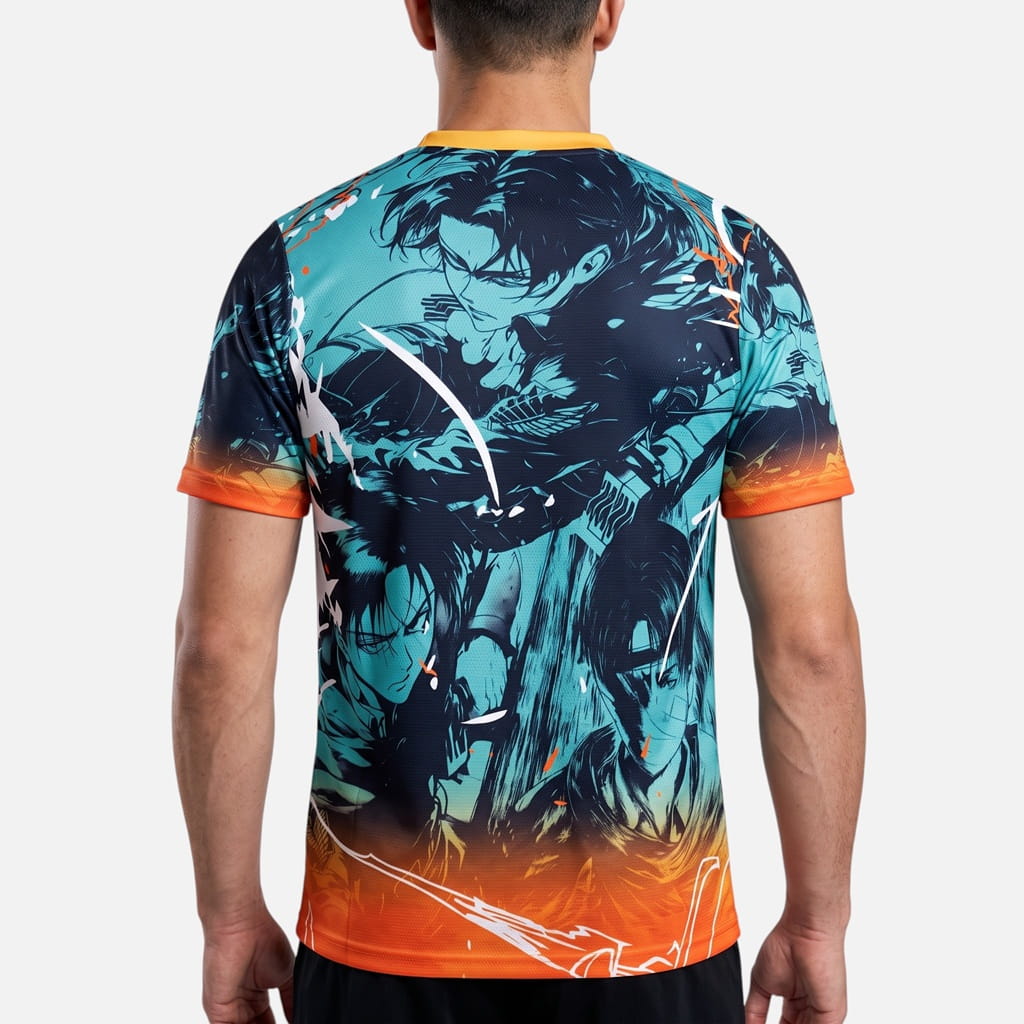 Maillot Japon Attaque des Titans Levi Ackerman (2)