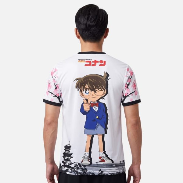 Maillot Japon Conan Edition Détective Blanc