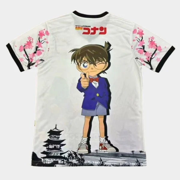 Maillot Japon Conan Edition Détective Blanc