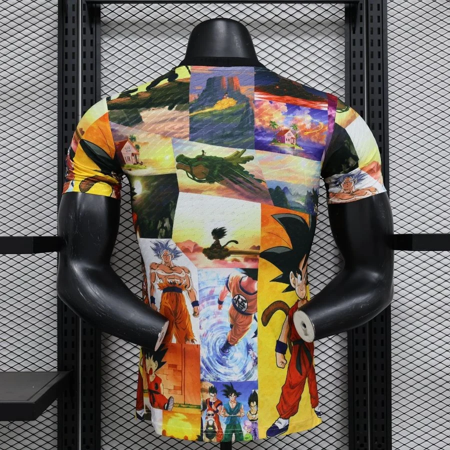 Maillot Japon Dragon Ball Edition Collector Patchwork