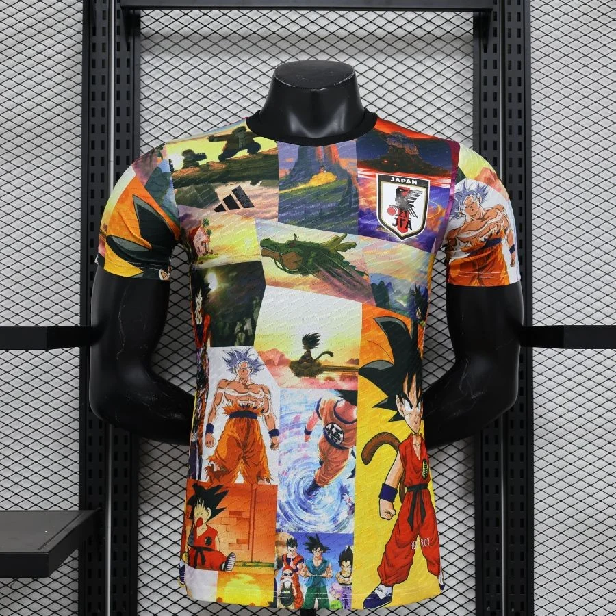 Maillot Japon Dragon Ball Edition Collector Patchwork