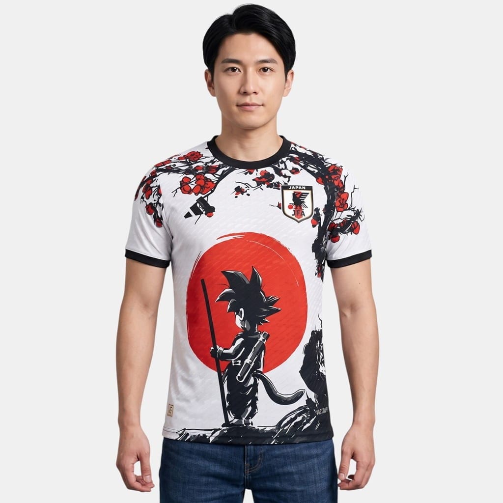 Maillot Japon Dragon Ball Goku Petit Samurai (1)