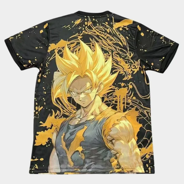 Maillot Japon Dragon Ball Goku Super Saiyan Noir Gold
