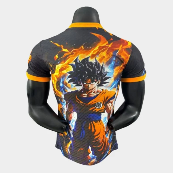 Maillot Japon Dragon Ball Goku Ultra Instinct Flamme