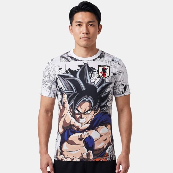 Maillot Japon Dragon Ball Goku Ultra Instinct Noir Blanc