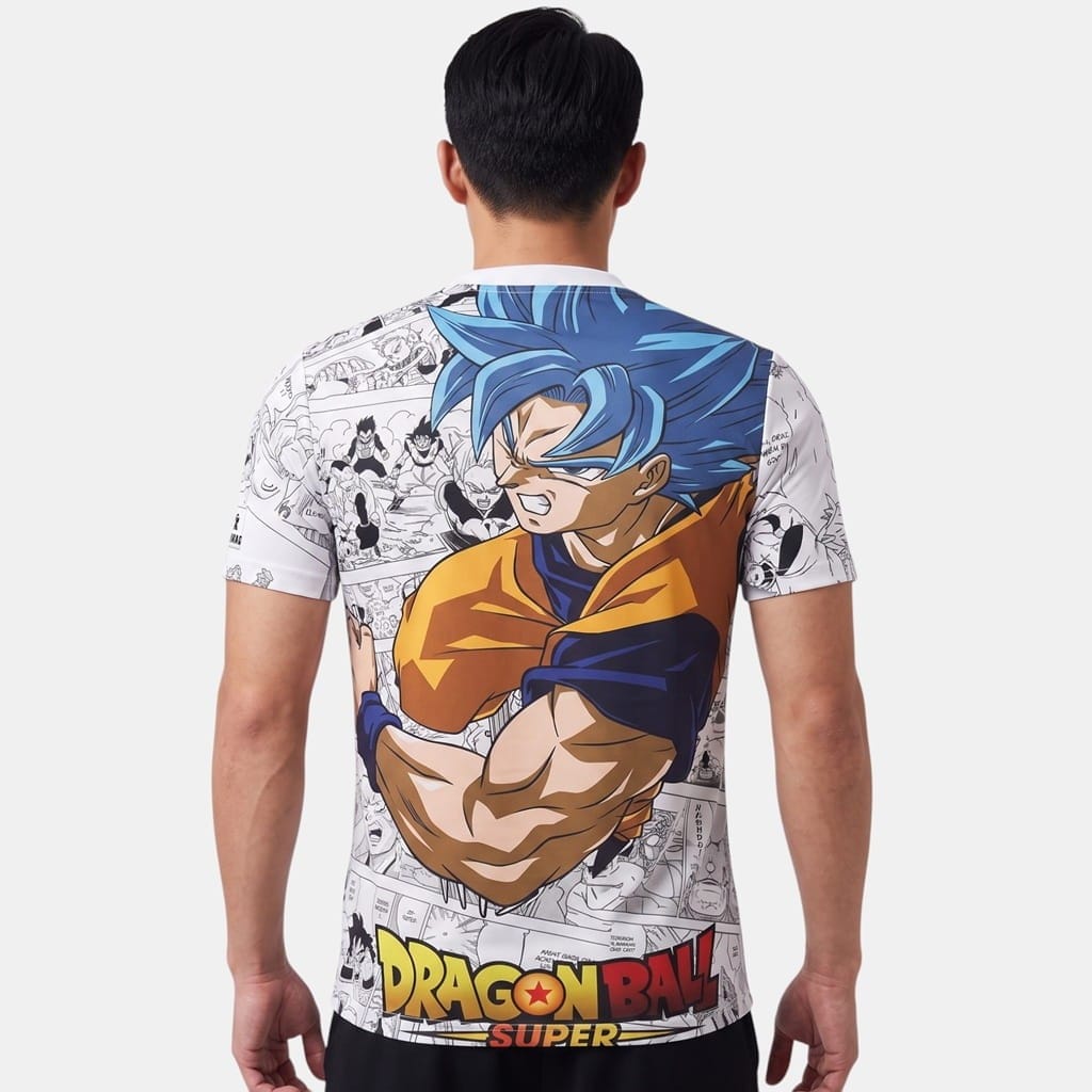 Maillot Japon Dragon Ball Goku Ultra Instinct Noir Blanc (2)