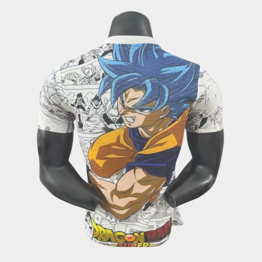 Maillot Japon Dragon Ball Goku Ultra Instinct Noir Blanc