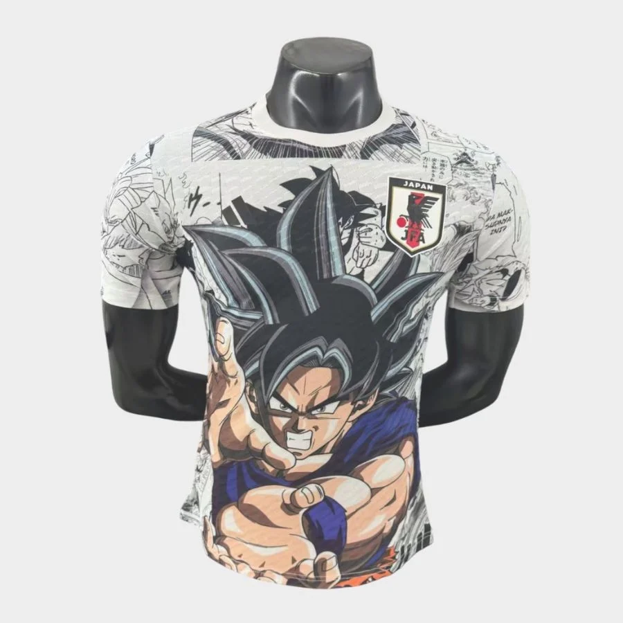 Maillot Japon Dragon Ball Goku Ultra Instinct Noir Blanc