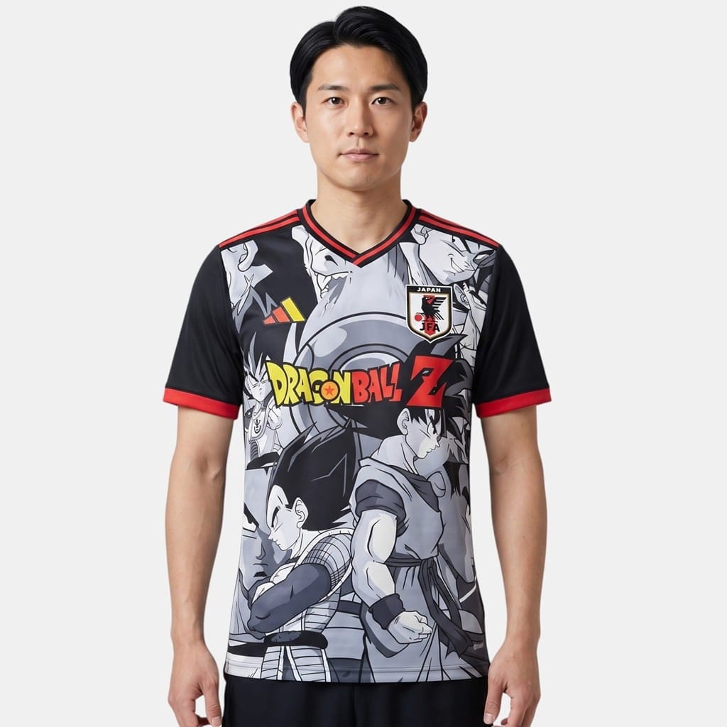 Maillot Japon Dragon Ball Goku Vegeta Noir (1)