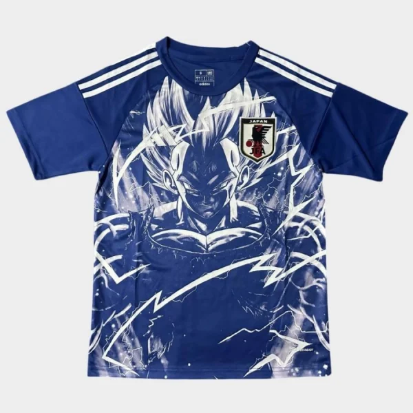 Maillot Japon Dragon Ball Vegeta Super Saiyan Bleu