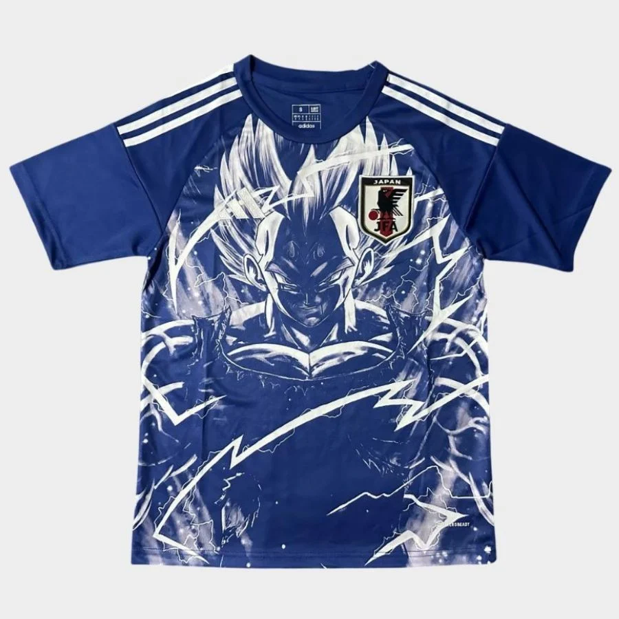 Maillot Japon Dragon Ball Vegeta Super Saiyan Bleu
