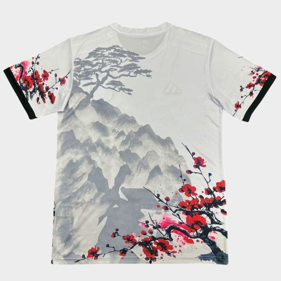 Maillot Japon Edition Dragon Cerisier Blanc