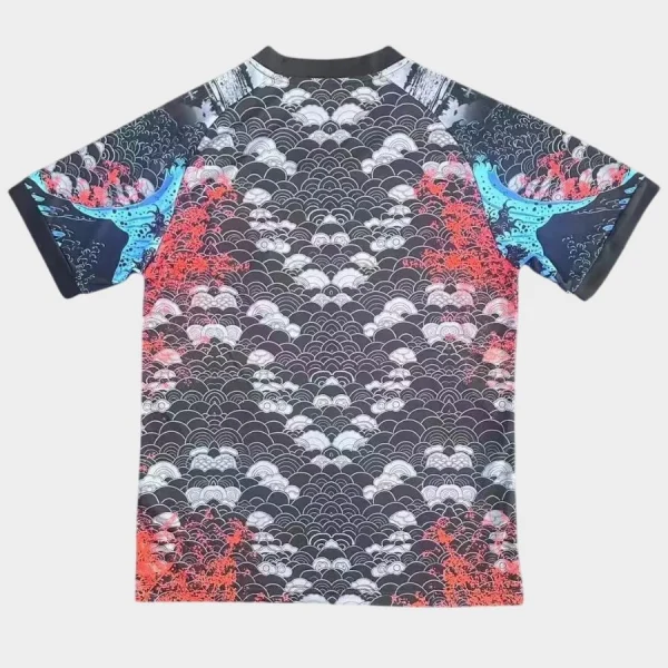 Maillot Japon Edition Fuji Hokusai Noir