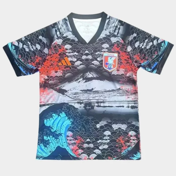 Maillot Japon Edition Fuji Hokusai Noir