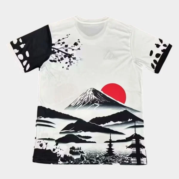 Maillot Japon Edition Fuji Soleil Blanc