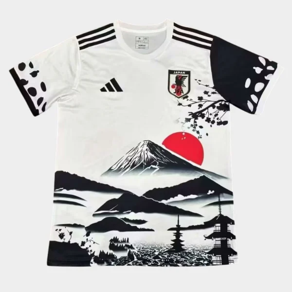 Maillot Japon Edition Fuji Soleil Blanc
