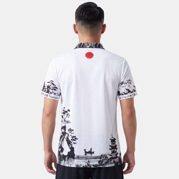 Maillot Japon Edition Kyoto Traditionnel Blanc