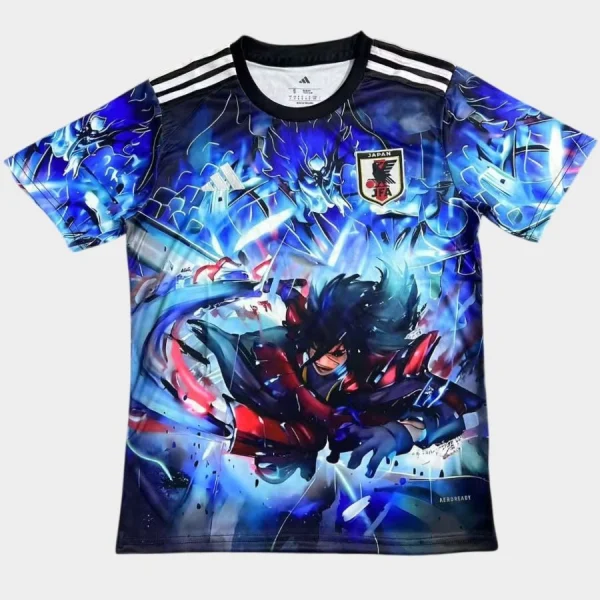 Maillot Japon Edition Ninja Combat Bleu