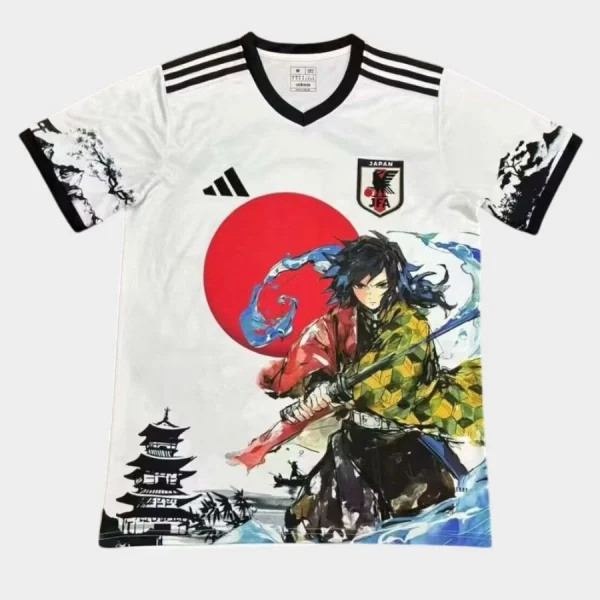 Maillot Japon Edition Samouraï Blanc