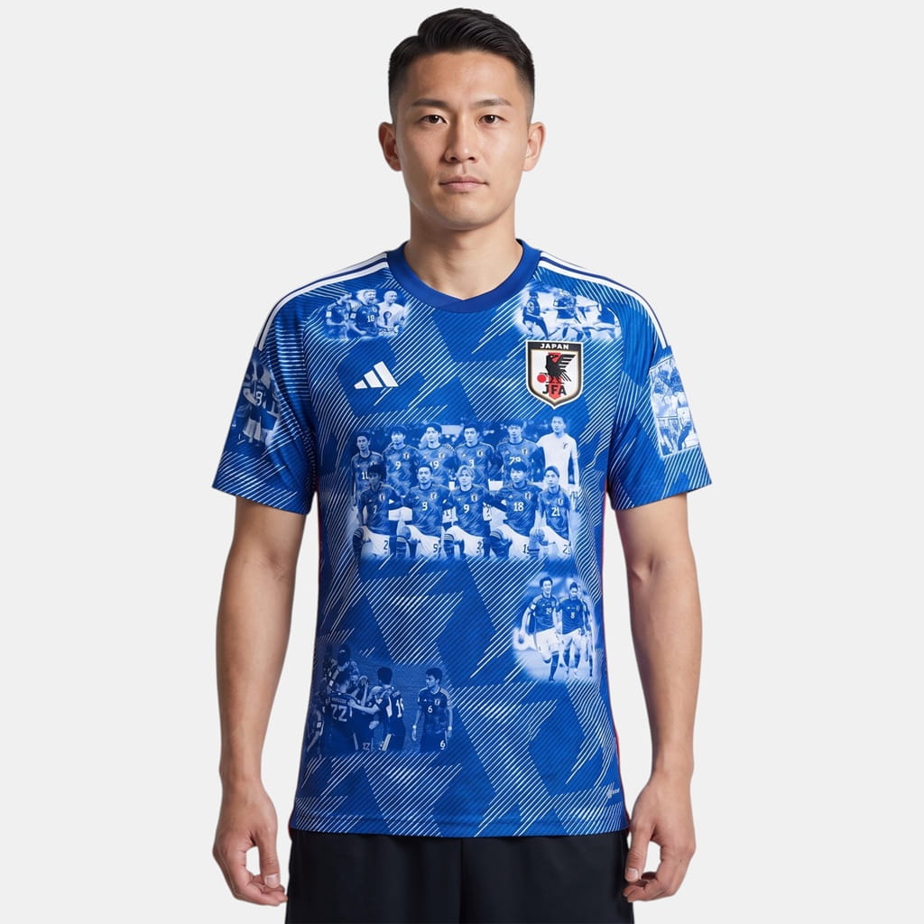 Maillot Japon Edition Samurai Bleu (1)